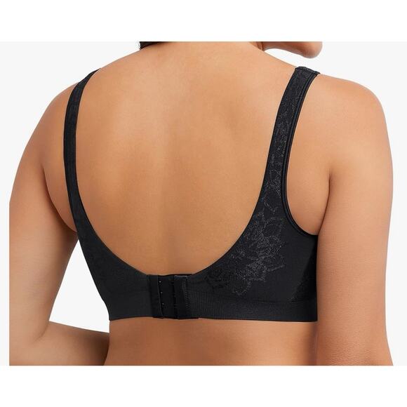 $44 Bali #3484 Comfort Revolution Full Coverage Wireless T-Shirt Bra Medium READ - Picture 3 of 13